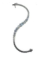 Bracelet Sommer Femme Tennis in Or blanc Diamante 3.25 Ct TENNIS SCA I.SETT D 3.25 G/VVS - TENNIS SCA I.SETT D 3.25 G/VVS